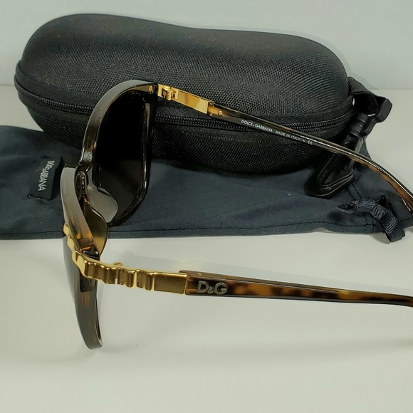 Dolce & Gabbana Sunglasses DD8096 Havana Brown EUC - Picture 8 of 10